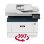 Xerox® B305 Multifunktionsdrucker 360°-Ansicht Xerox® B305 Multifunktionsdrucker, virtuelle Vorführung und 360°-Ansicht.